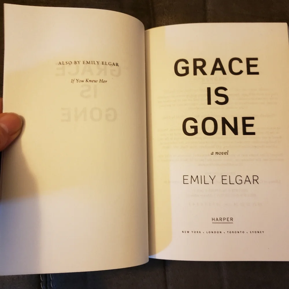 Grace is Gone by Emily Elgar‎ Paperback